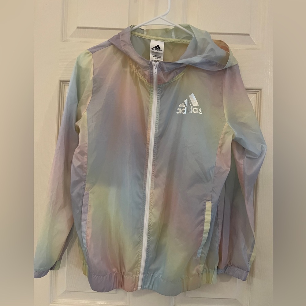 Adidas kids jacket. Multi Color Pastel